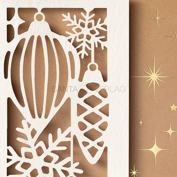 Bild 2 - Filigraner Baumschmuck (stilvolle Weihnachtskarten)