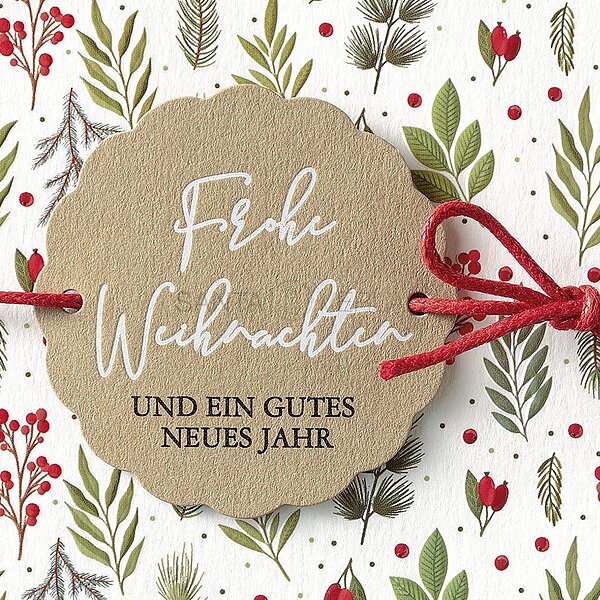 Bild 2 - Zweigentanz (geschftliche Weihnachtskarten)