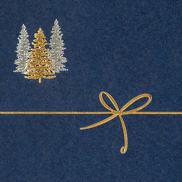 Bild 2 - Edle Bume (stilvolle Weihnachtskarten)