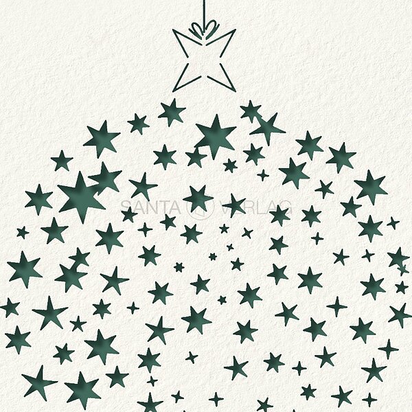 Bild 2 - Sternenkugel (stilvolle Weihnachtskarten)