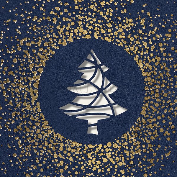 Bild 2 - Goldfunken (Spendenweihnachtskarte Kindernothilfe Schweiz)