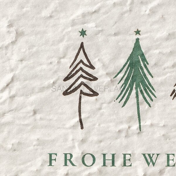 Bild 2 - Baumparade (Spendenweihnachtskarte Kindernothilfe Schweiz)