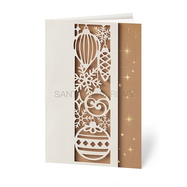 Bild 1 - Filigraner Baumschmuck (stilvolle Weihnachtskarten)