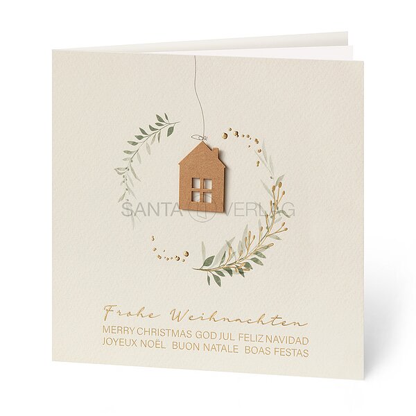 Bild 1 - Bezauberndes Huschen (internationale Weihnachtskarte)