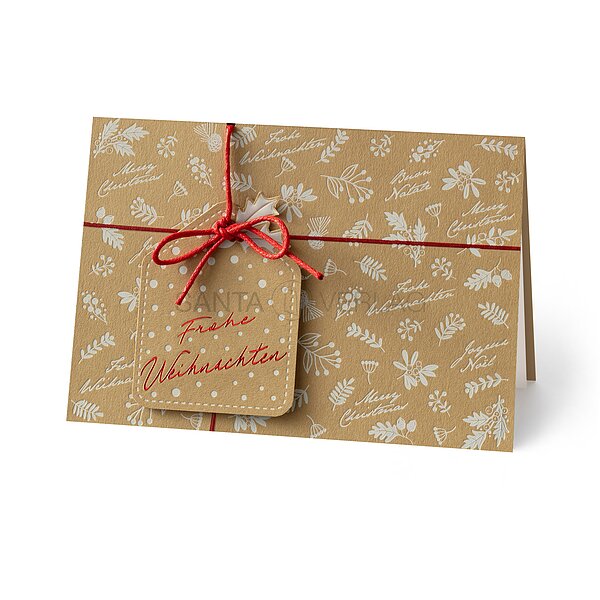 Bild 1 - Weihnachtsgeschenk (stilvolle Weihnachtskarten)