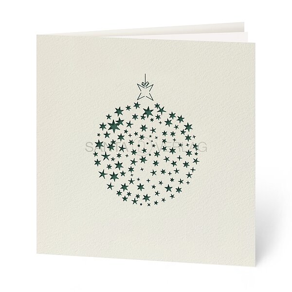 Bild 1 - Sternenkugel (stilvolle Weihnachtskarten)