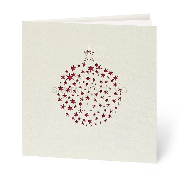 Bild 1 - Sternenkugel (stilvolle Weihnachtskarten)