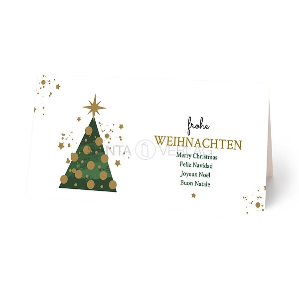 Bild 1 - Klappkarte graphischer Baum