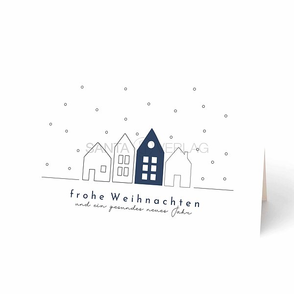 Bild 1 - Weihnachtskarten Feinpapier matt incl. Couvert