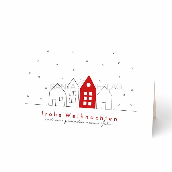 Bild 1 - Weihnachtskarten Feinpapier matt incl. Couvert
