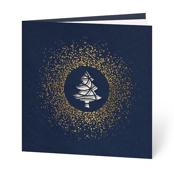 Bild 1 - Goldfunken (Spendenweihnachtskarte Kindernothilfe Schweiz)