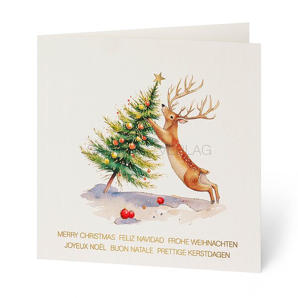 Bild 1 - Ups! (Spendenweihnachtskarte Kindernothilfe Schweiz)