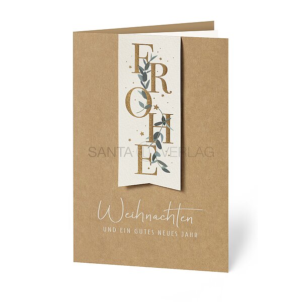 Bild 1 - Lesezeichen (Spendenweihnachtskarte Kindernothilfe Schweiz)