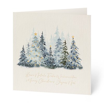 Nostalgie (stilvolle Weihnachtskarten)