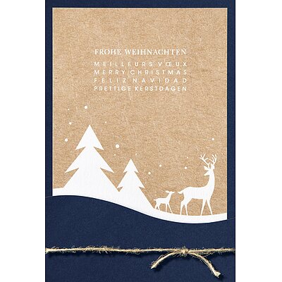 Feine Tasche (internationale Weihnachtswnsche)