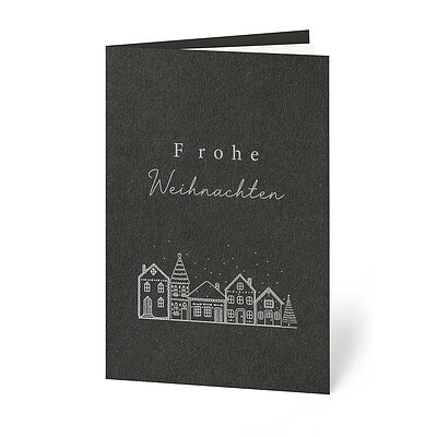 Winternacht (geschftliche Weihnachtsgrsse)