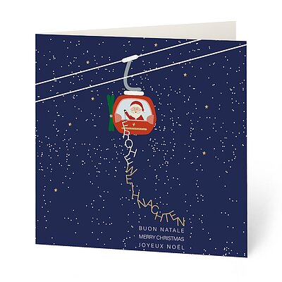 Nikolaus (internationale Weihnachtskarte)